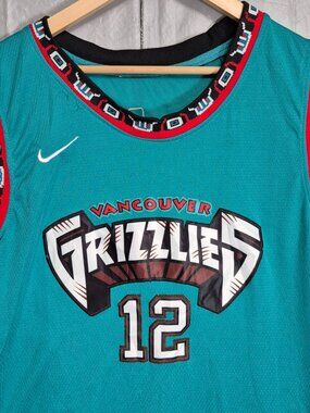 Authentic Nike Swingman Ja Morant Vancouver Grizzlies Throwback Jersey 44 - 0668